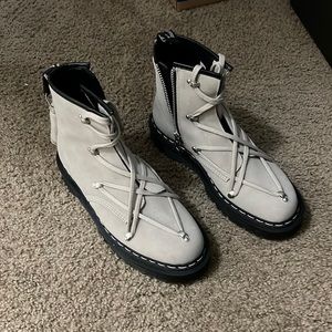 Rick Owens x Dr. Martens 1460 bex suede boot mens boots/ shoe size us 12 eu 46